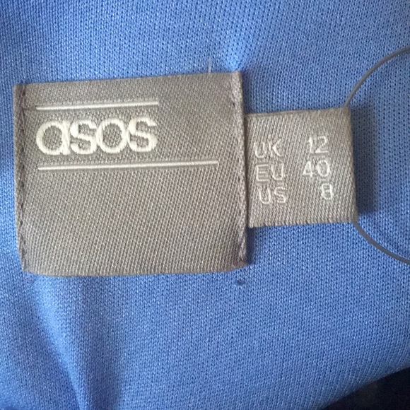 ASOS blue tall dress. - Picture 7 of 8